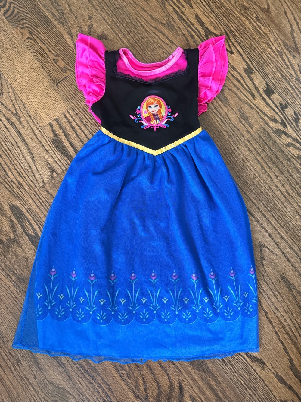 Girls Disney Frozen Anna Nightgown - Costume Size S